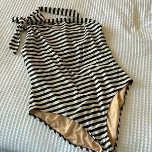 Jcrew one shoulder bathing suit size 14
